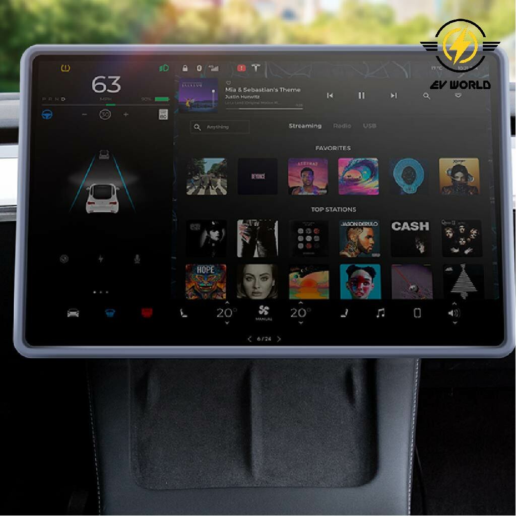 Silicone Screen Protector (for Tesla Model 3/Y)