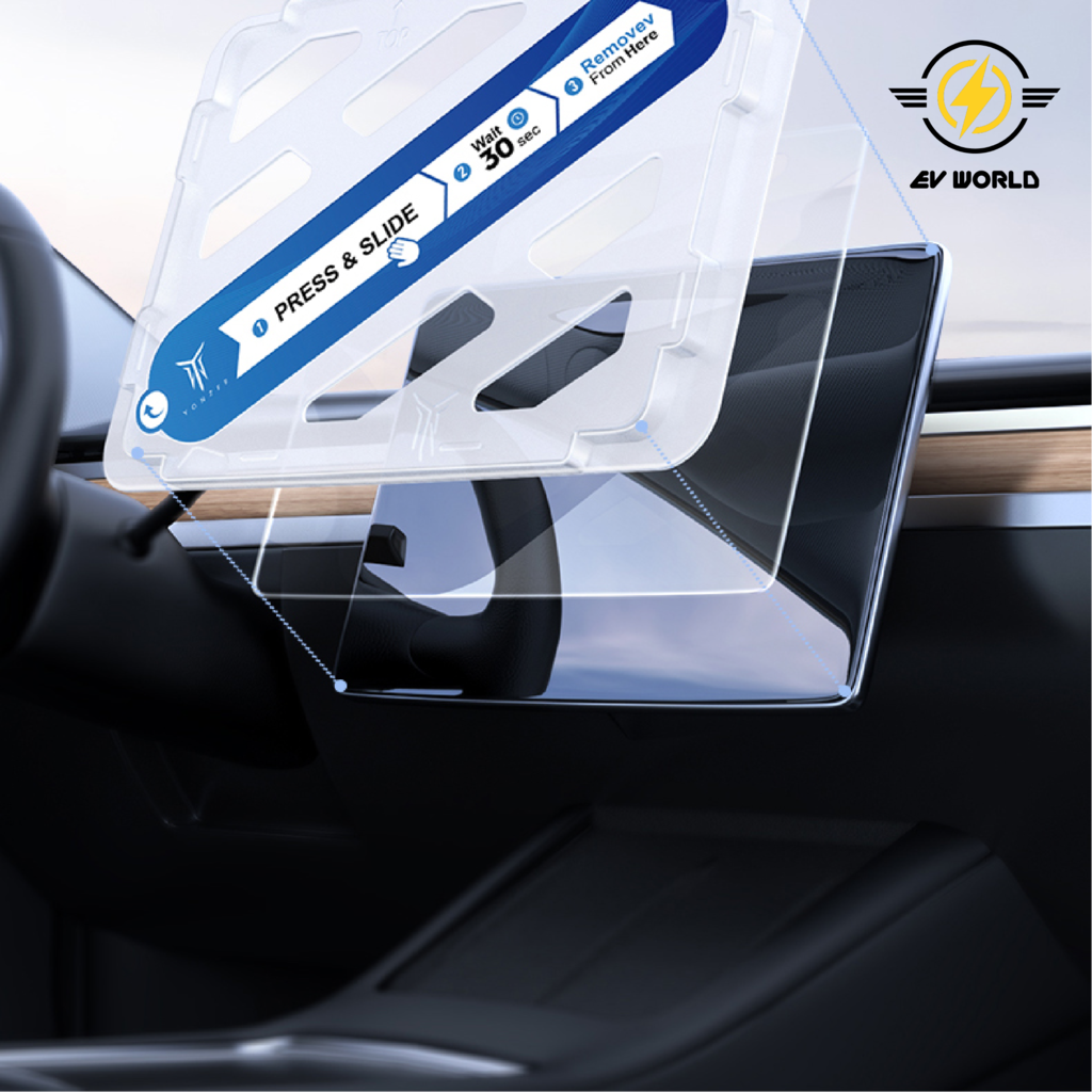 Center Console Tempered Glass Film (for Tesla Model 3/Y)